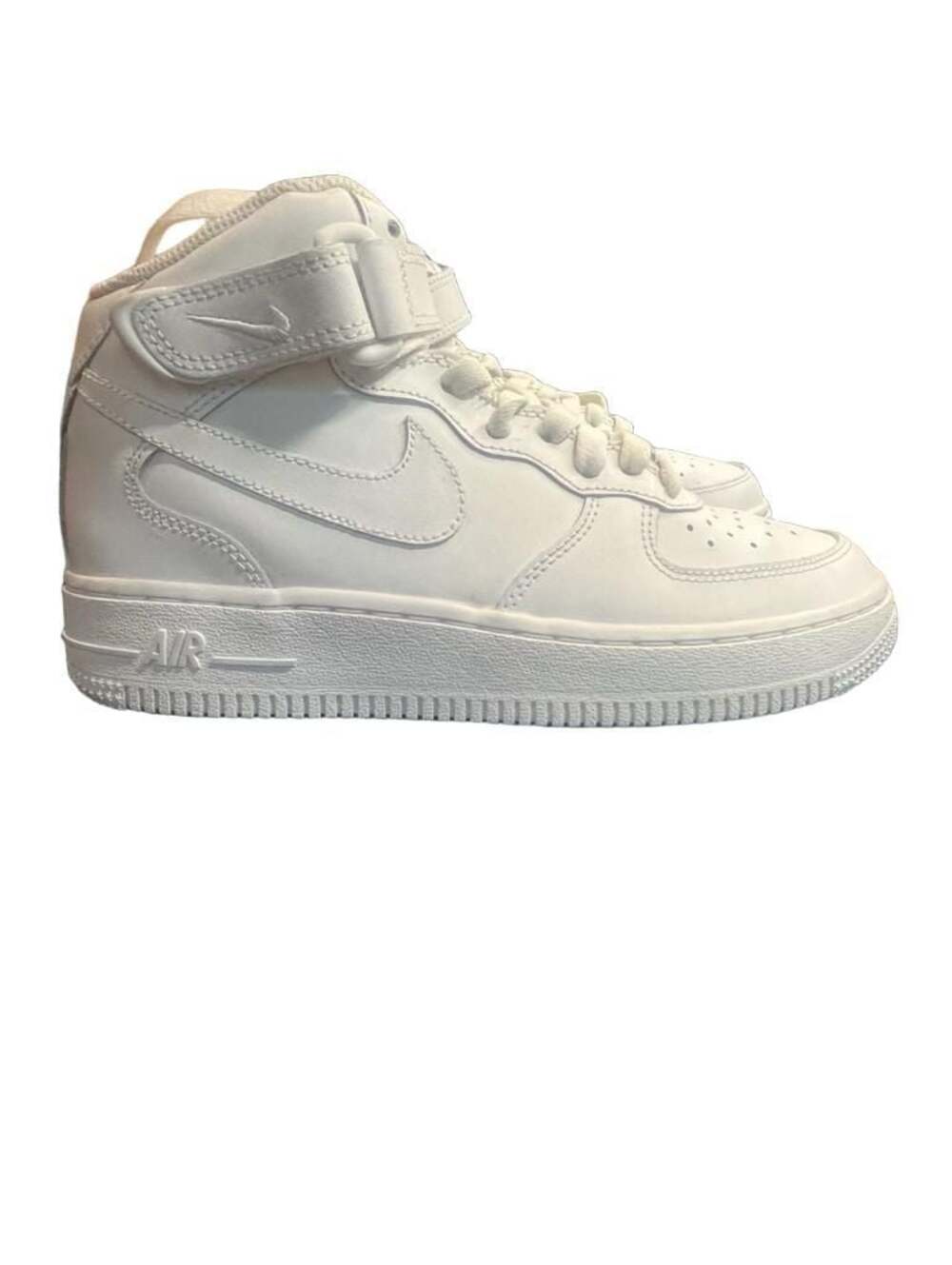 I’m Nike Air Force 1 Mid '07 Triple White Sneakers Shoes CW2289-111 size 4.5 you
